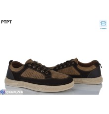 Кросівки чоловічі на літо (8 пар р.40-45) коричневий  "PTPT"