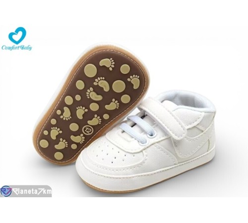Пінетки дитячі на весну/осінь (6 пар р.11-13) білий  "Comfort-baby"
