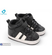 Пінетки дитячі на весну/осінь (6 пар р.11-13) чорний  "Comfort-baby"