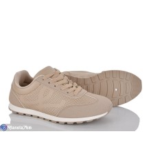 Кросівки жіночі на весну/осінь (8 пар р.36-41) бежевий  "LOREDANA"