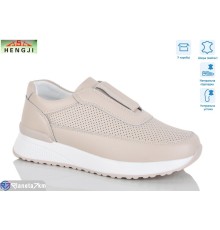 Туфлі жіночі на весну/осінь (8 пар р.36-41) бежевий  "HENGJI-ELENA"