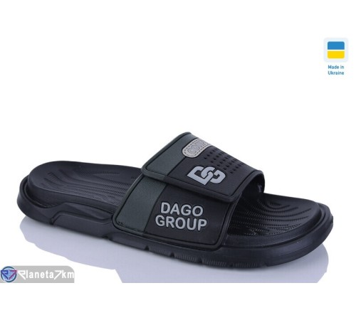 Шлепки чоловічі на літо (8 пар р.41-46) чорний  "Korka"