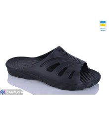 Шлепки чоловічі на літо (8 пар р.41-45) чорний  "Korka"