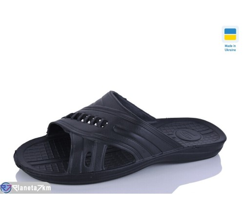 Шлепки чоловічі на літо (8 пар р.40-46) чорний  "Korka"
