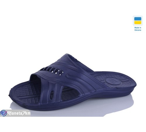 Шлепки чоловічі на літо (8 пар р.40-46) синій  "Korka"