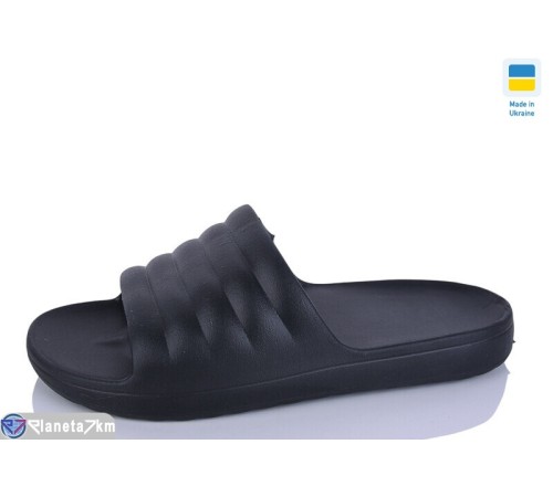Шлепки чоловічі на літо (8 пар р.41-46) чорний  "Korka"