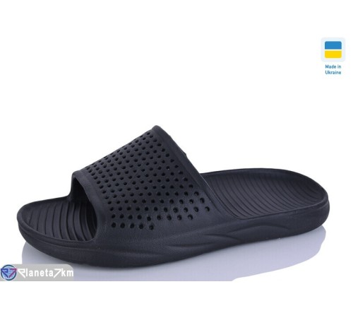 Шлепки чоловічі на літо (8 пар р.41-46) чорний  "Korka"