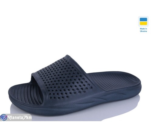 Шлепки чоловічі на літо (8 пар р.41-46) синій  "Korka"