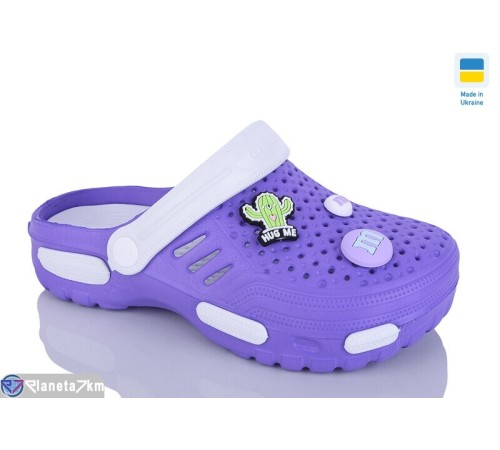 Кроки на літо (6 пар р.36-40) фіолетовий  "Korka"