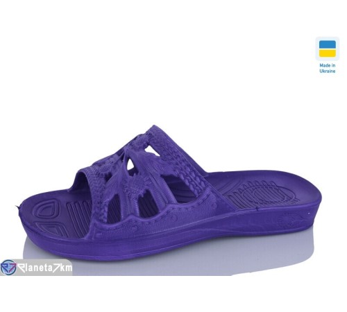 Шлепки жіночі на літо (8 пар р.36-41) фіолетовий  "Korka"
