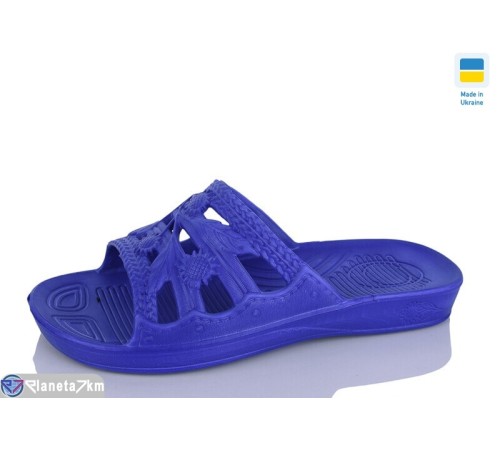Шлепки жіночі на літо (8 пар р.36-41) синій  "Korka"