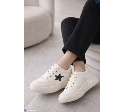 Кросівки жіночі на весну/осінь (8 пар р.37-42) бежевий  "HoRIK"