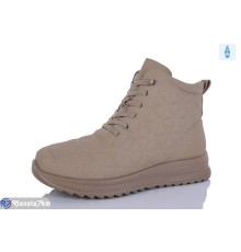 Черевики жіночі на весну/осінь (8 пар р.37-42) коричневий  "Terona"