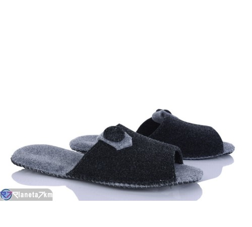 Тапки чоловічі на весну/осінь (6 пар р.41-45) сірий  "INPIRE"