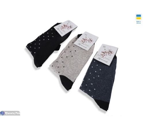 Жіночі шкарпетки на весну/осінь (12 шт. р.сетка 36-41) мікс  "VERONIKA"
