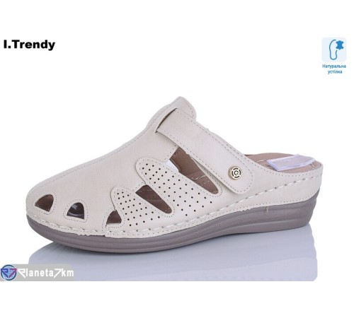 Шлепки жіночі на літо (8 пар р.36-41) бежевий  "Trendy"