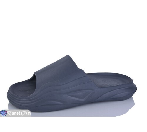 Шлепки чоловічі на літо (8 пар р.40-45) графіт  "INPIRE"