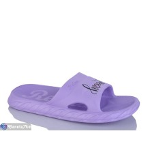 Шлепки жіночі на літо (8 пар р.36-41) фіолетовий  "INPIRE"