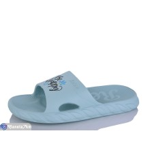 Шлепки жіночі на літо (8 пар р.36-41) зелений  "INPIRE"