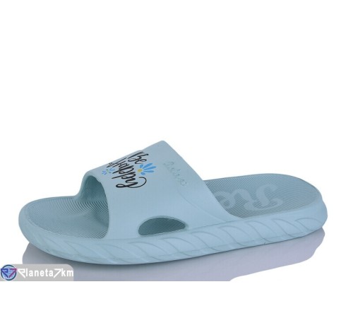 Шлепки жіночі на літо (8 пар р.36-41) зелений  "INPIRE"