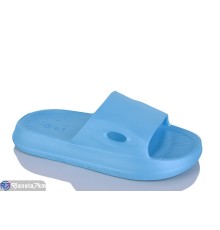 Шлепки дитячі на літо (8 пар р.28-35) блакитний  "INPIRE"