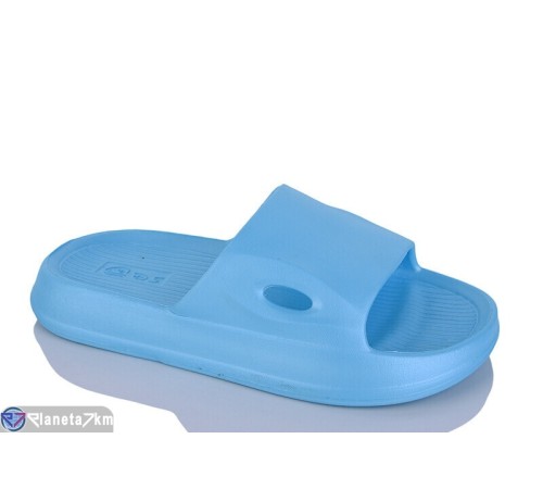 Шлепки дитячі на літо (8 пар р.28-35) блакитний  "INPIRE"