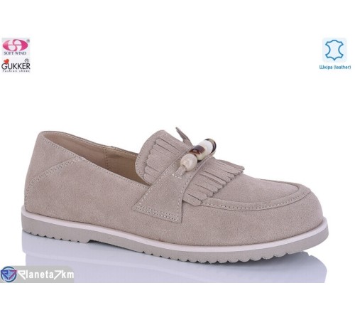 Туфлі жіночі на весну/осінь (8 пар р.36-40) бежевий  "Gukkcr"