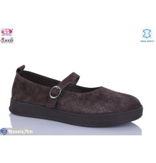 Туфлі жіночі на літо (8 пар р.36-41) коричневий  "Gukkcr"