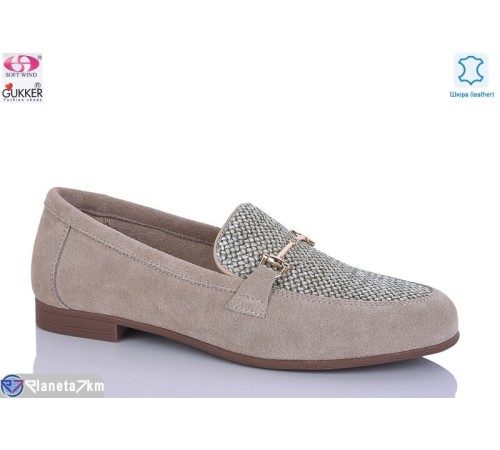 Туфлі жіночі на весну/осінь (8 пар р.36-41) бежевий  "Gukkcr"