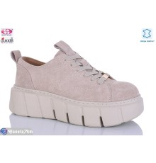 Кросівки жіночі на весну/осінь (8 пар р.36-41) бежевий  "Gukkcr"