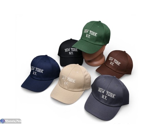 Кепка чоловіча на весну/осінь (5 шт. р.сетка 56-59) мікс  "CAROLLA"