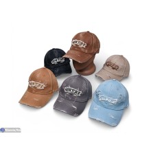 Кепка чоловіча на весну/осінь (5 шт. р.сетка 56-59) мікс  "CAROLLA"