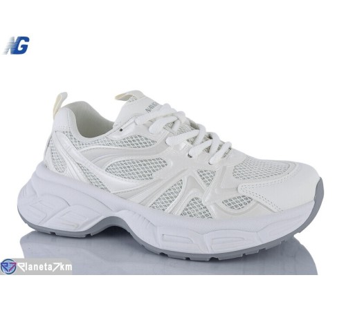 Кросівки жіночі на весну/осінь (8 пар р.36-41) білий  "Navigator"