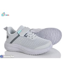 Дитячі кросівки на весну/осінь (8 пар р.32-37) сірий  "BBT"