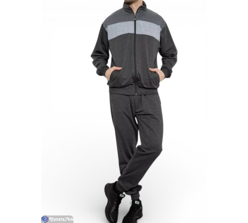 Спортивний костюм чоловічий на весну/осінь (6 шт. р.сетка M-4XL) мікс  "Masari"