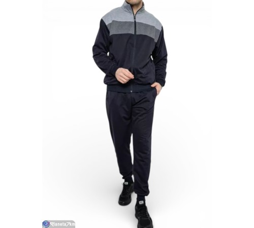 Спортивний костюм чоловічий на весну/осінь (6 шт. р.сетка M-4XL) мікс  "Masari"