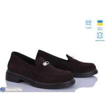 Туфлі жіночі на весну/осінь (6 пар р.37-40) коричневий  "Linda"