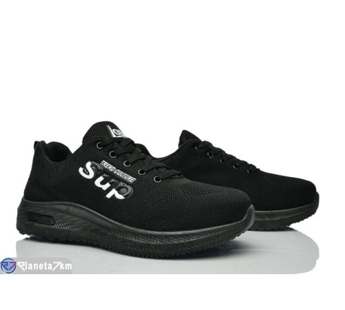 Кросівки жіночі на весну/осінь (8 пар р.36-41) чорний  "Fuggo"