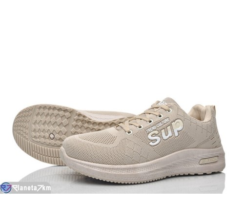 Кросівки жіночі на весну/осінь (8 пар р.36-41) бежевий  "Fuggo"