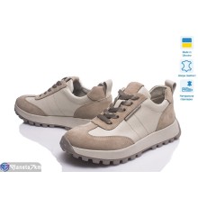 Кросівки жіночі на весну/осінь (6 пар р.36-40) бежевий  "TIMUS-OPT"