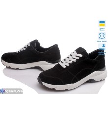 Кросівки жіночі на весну/осінь (6 пар р.36-40) чорний  "TIMUS-OPT"