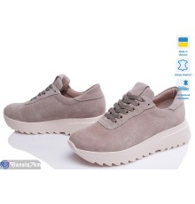 Кросівки жіночі на весну/осінь (6 пар р.36-40) бежевий  "TIMUS-OPT"