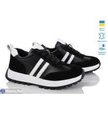 Кросівки жіночі на весну/осінь (6 пар р.36-41) чорний  "TIMUS-OPT"