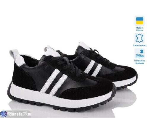 Кросівки жіночі на весну/осінь (6 пар р.36-41) чорний  "TIMUS-OPT"