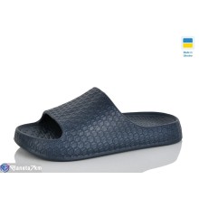 Шлепки жіночі на літо (8 пар р.36-41) синій  "LOTTOS"