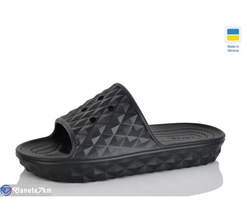 Шлепки жіночі на літо (8 пар р.36-41) чорний  "LOTTOS"