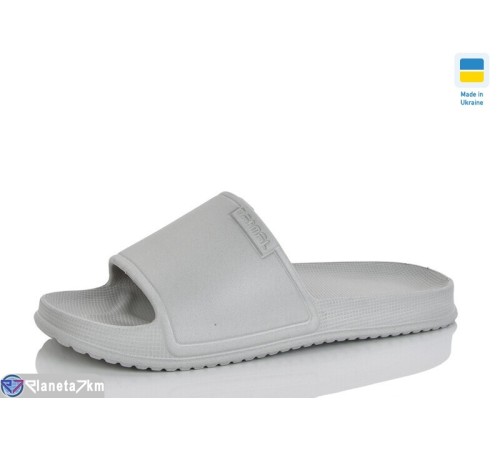 Шлепки жіночі на літо (8 пар р.36-41) сірий  "LOTTOS"