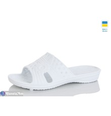 Шлепки жіночі на літо (8 пар р.36-41) білий  "LOTTOS"