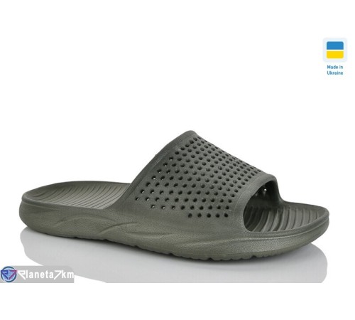 Шлепки чоловічі на літо (8 пар р.40-46) хакі  "LOTTOS"