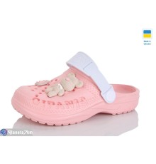 Кроки дитячі на літо (8 пар р.30-35) рожевий  "LOTTOS"